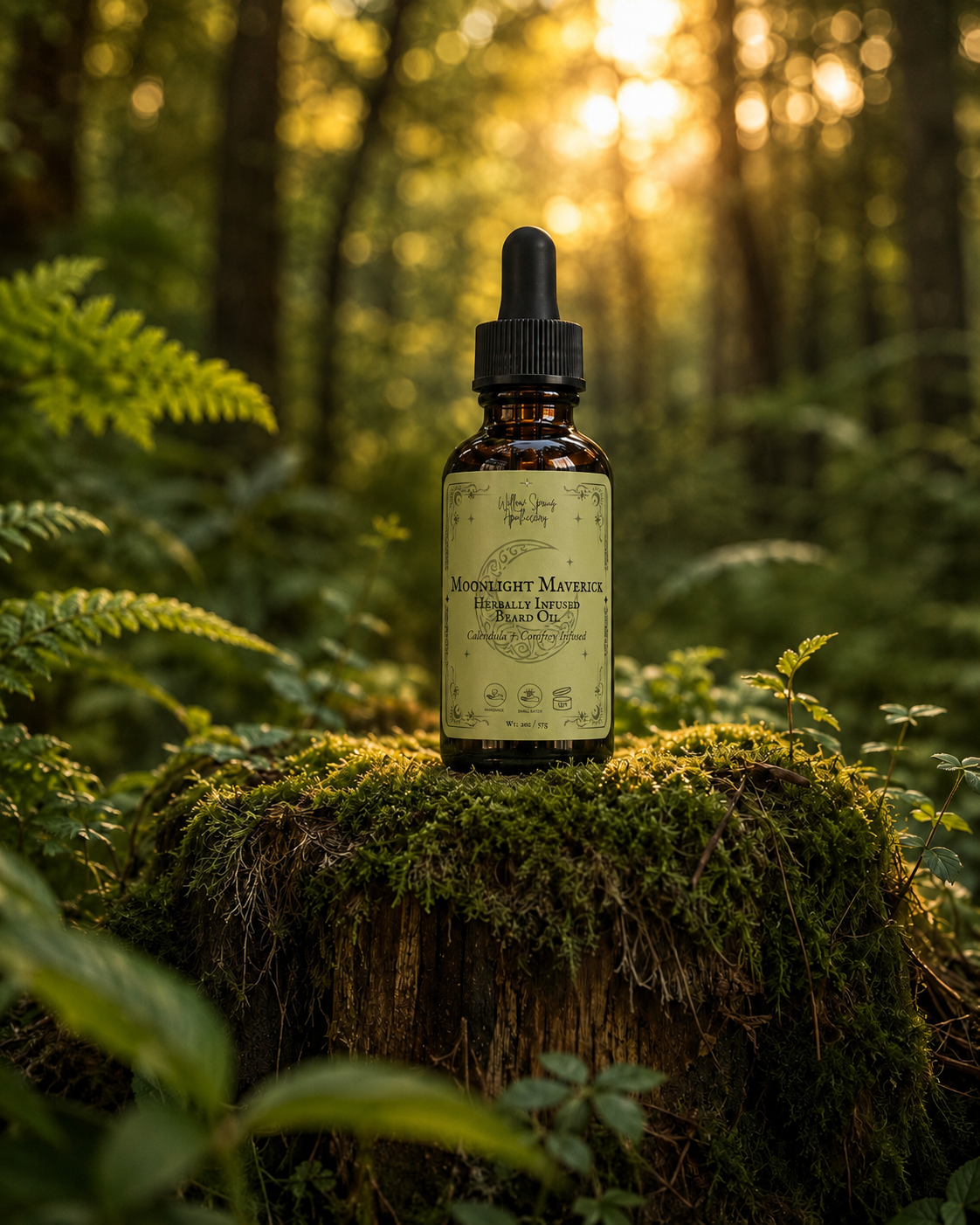 Moonlight Maverick Beard Oil