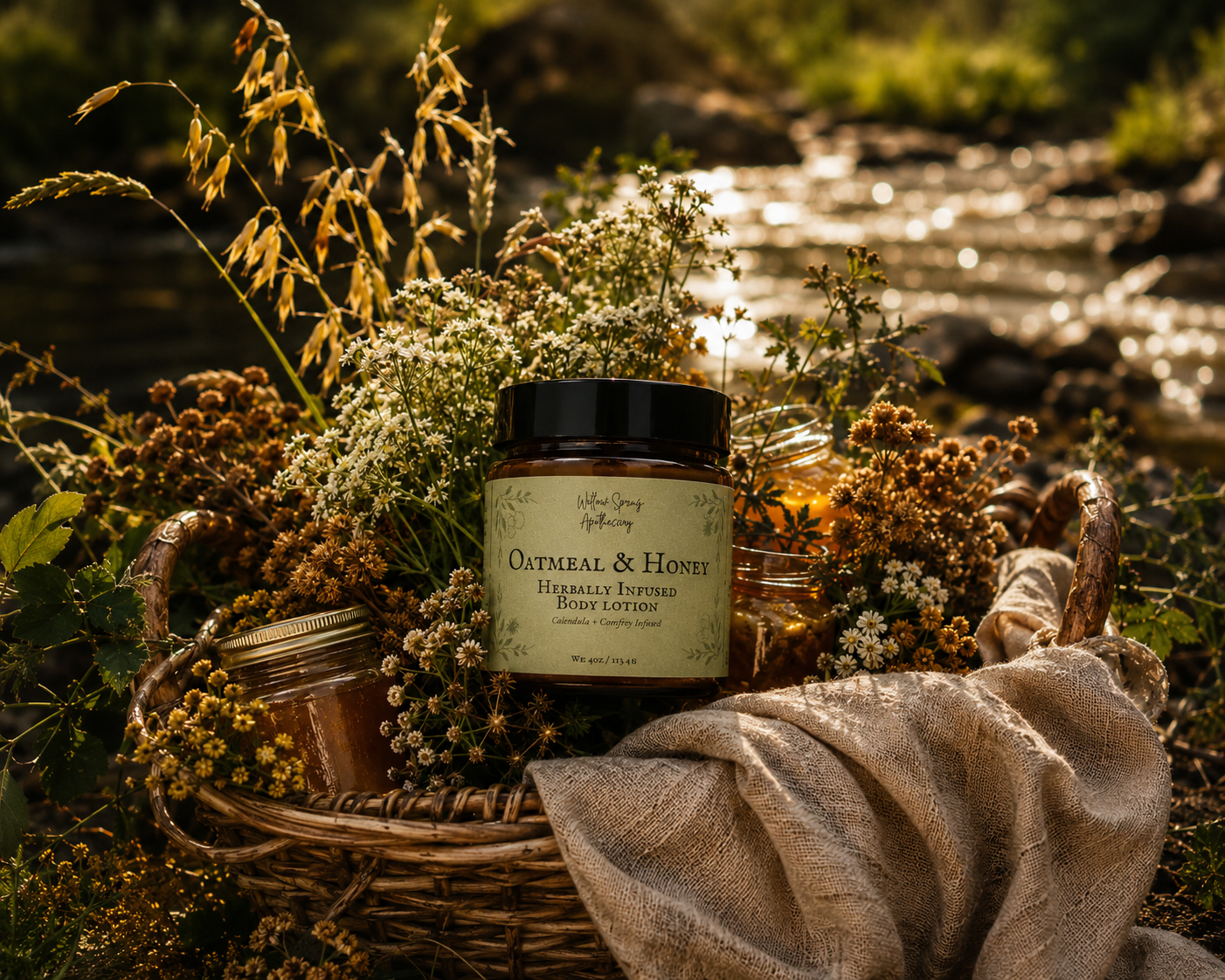 Oatmeal and Honey Body Lotion
