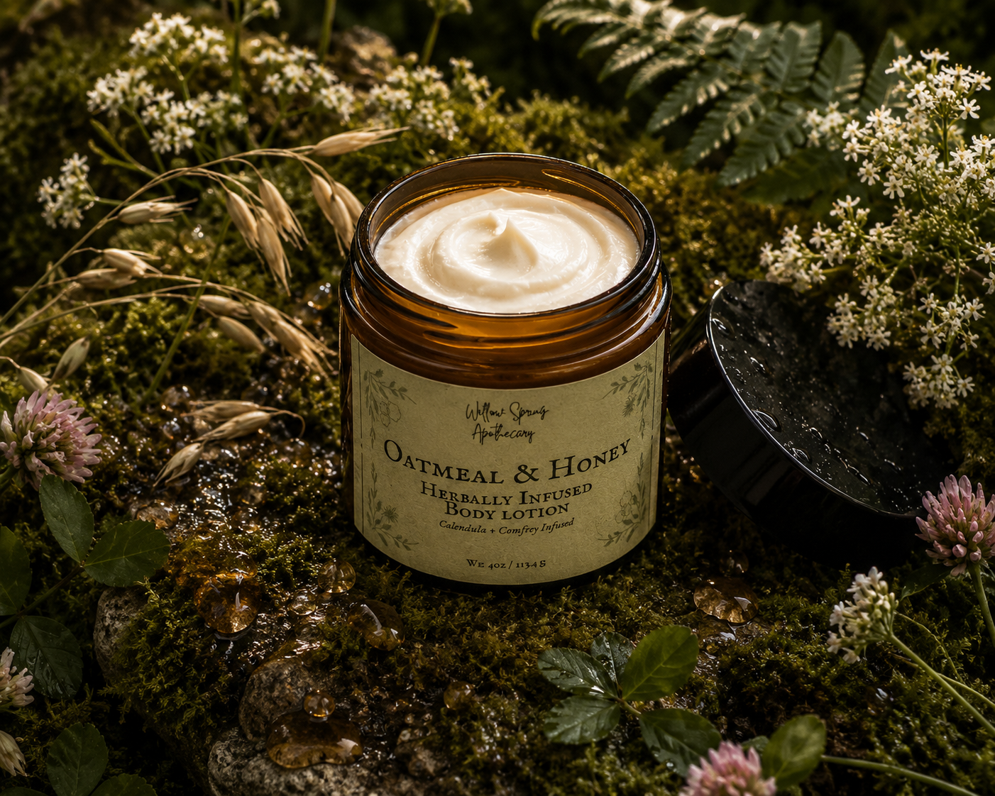 Oatmeal and Honey Body Lotion