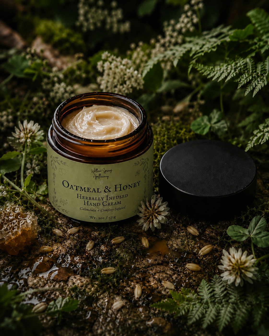 Oatmeal and Honey Hand Cream