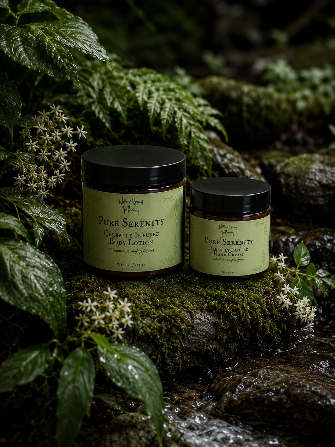 Pure Serenity Unscented Skin Renewal Duo