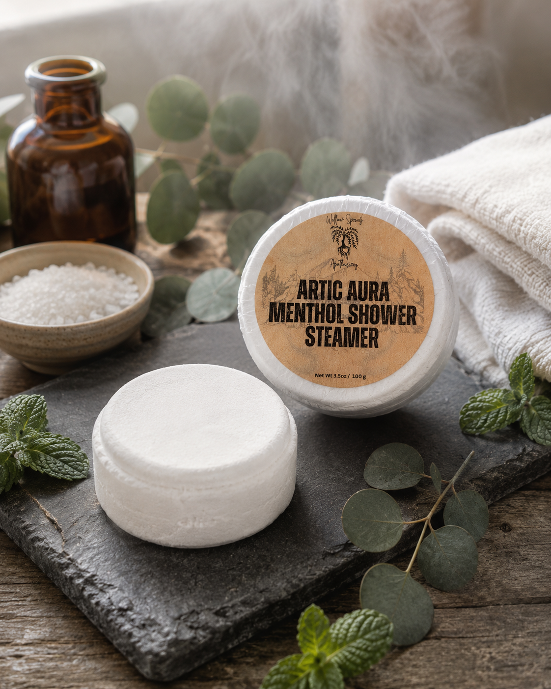 Arctic Aura - Menthol Shower Steamer